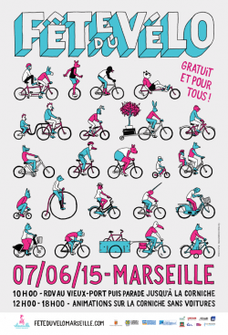 Fête du vélo 2015 à Marseille